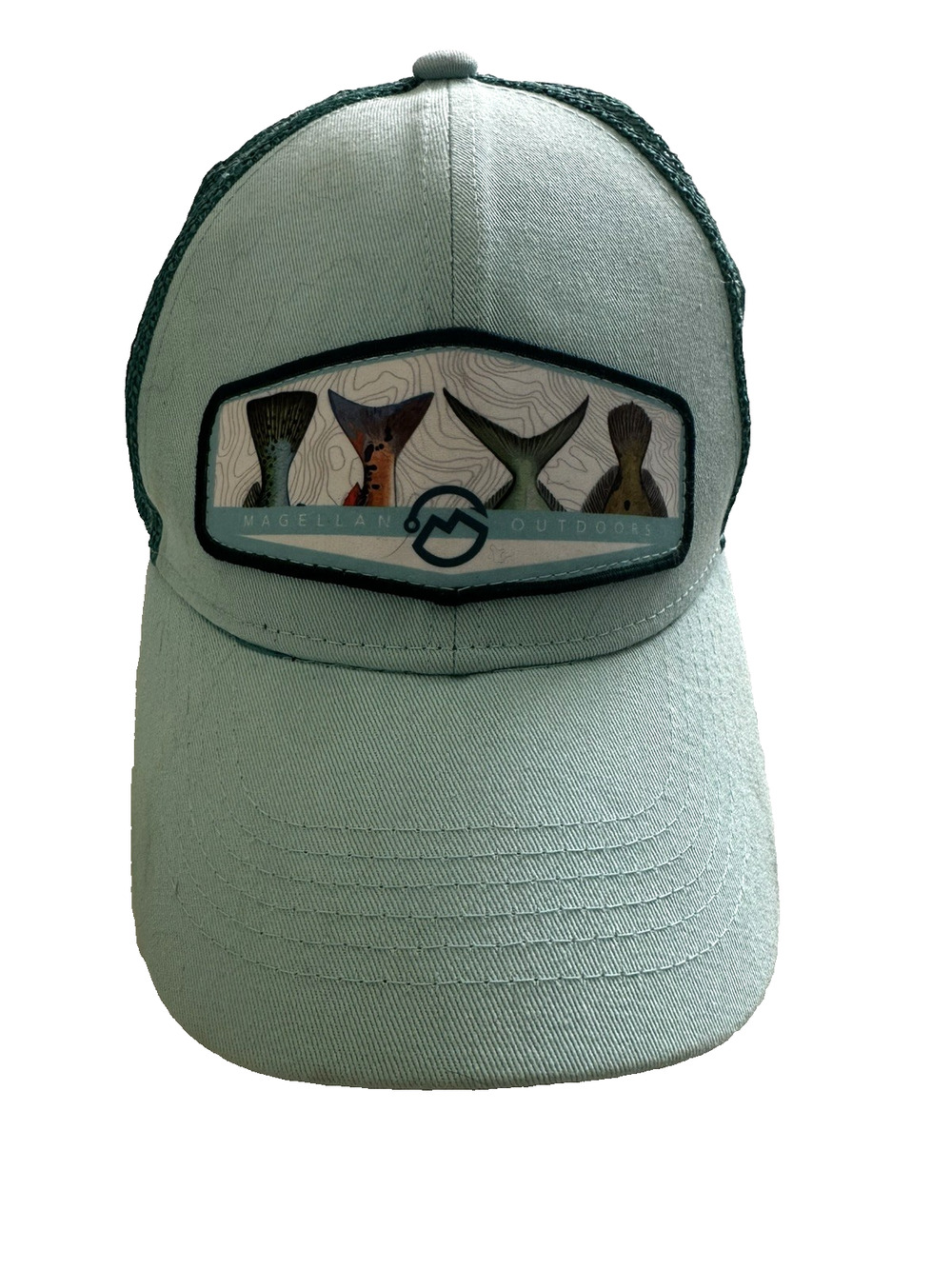 Magellan Outdoors Cap Hat OSFM Teal adjustable Fishing Hunting Boating